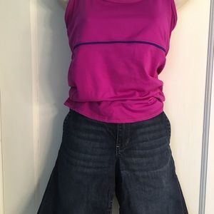 Bundle Shorts and athletic top pink and blue jeans